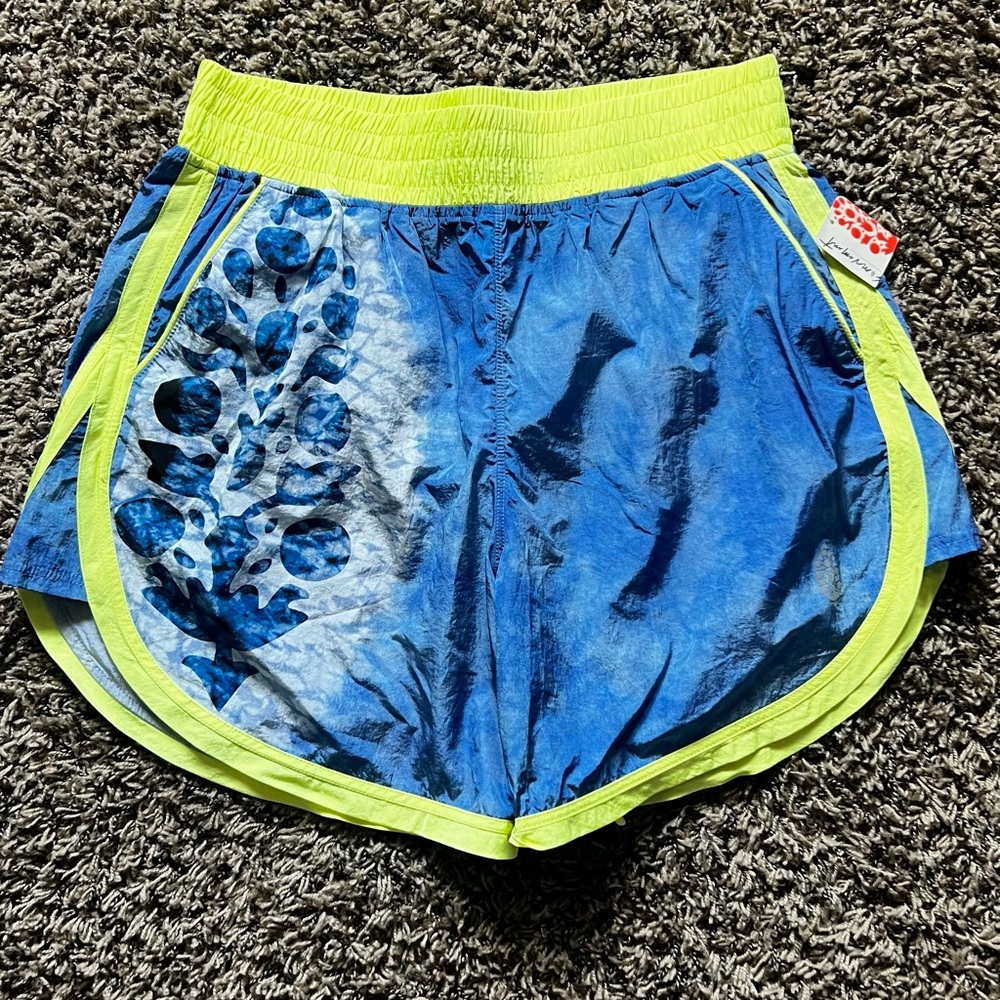 FP Movement by Free People: “Long Shot” Athletic Shorts In Buti Blue NWT - Picture 5 of 9